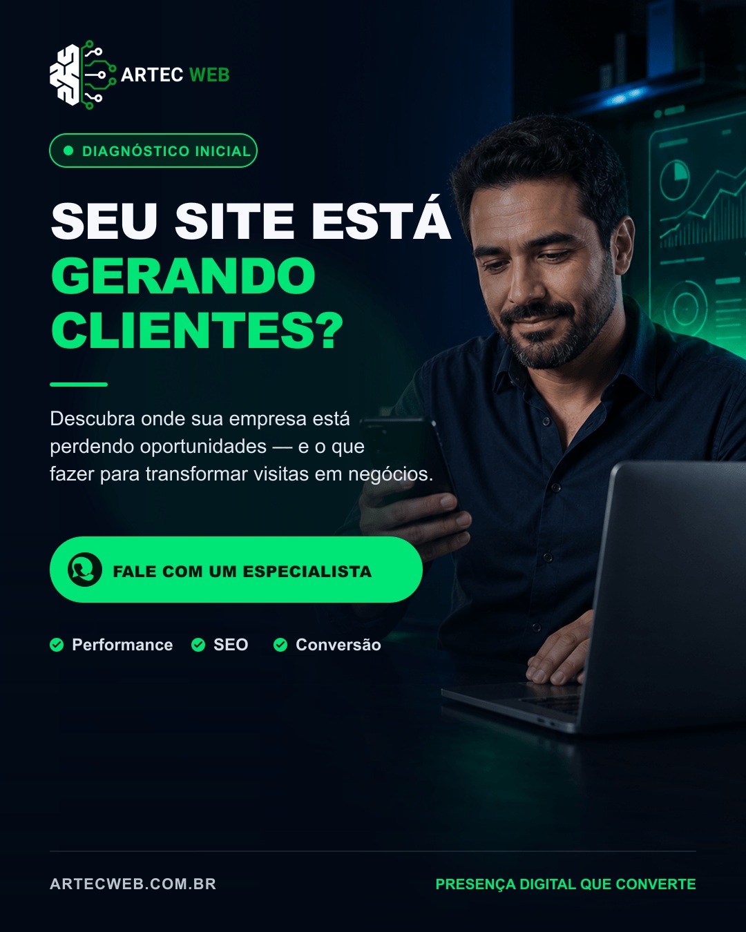 Seu site está realmente gerando clientes ou apenas ocupando espaço na internet?